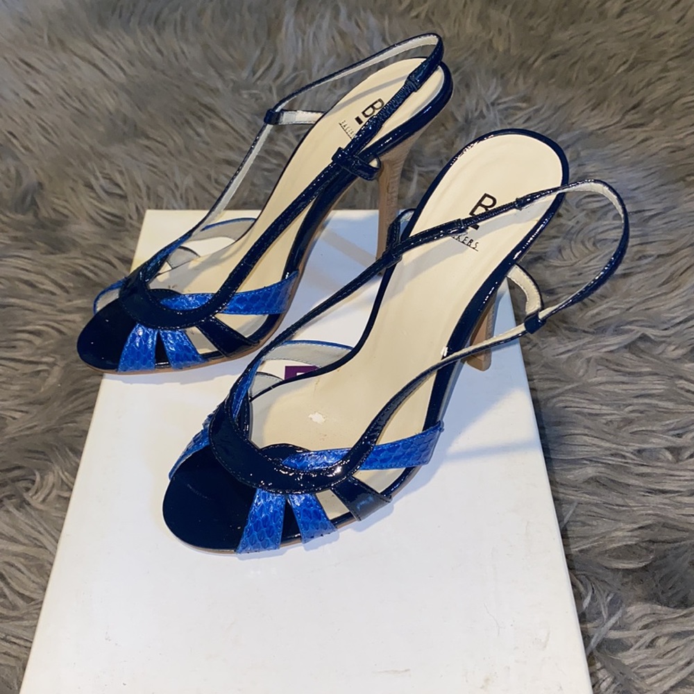 Bakers blue heels size 5 with box - Picture 3 of 5